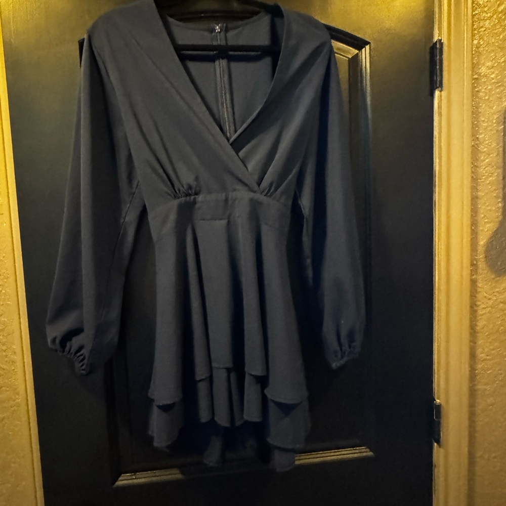 Dark Blue Romper